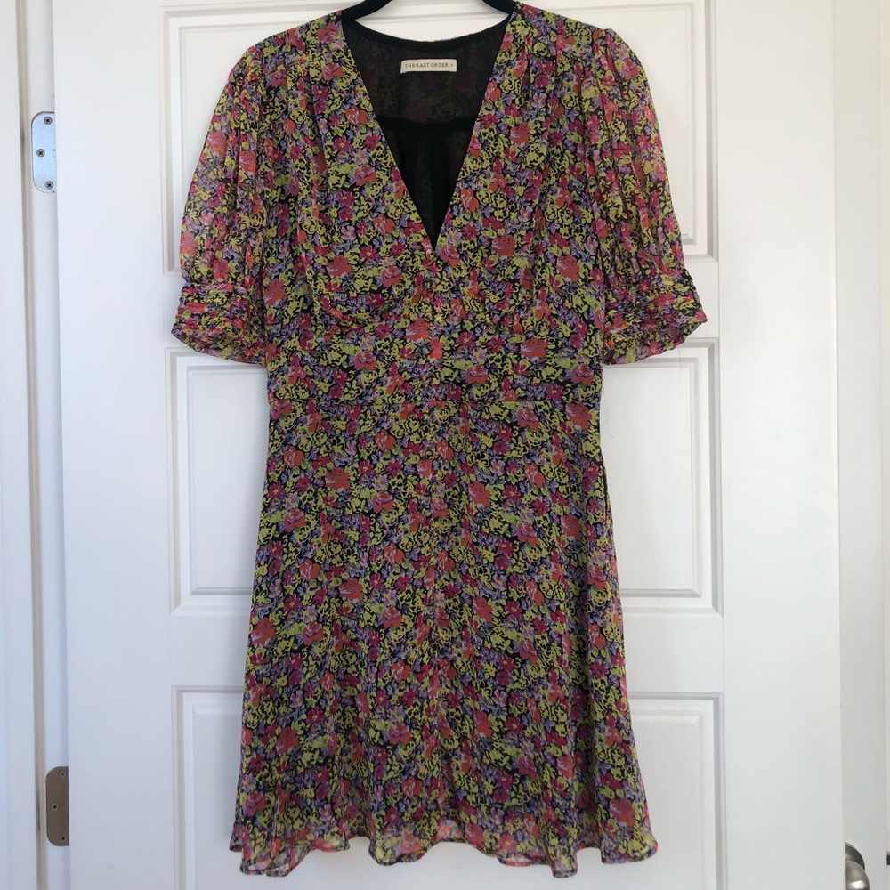 The East Order Floral mini dress